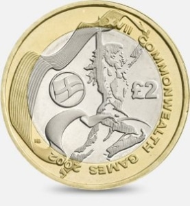 Commonwealth England £2 Coin