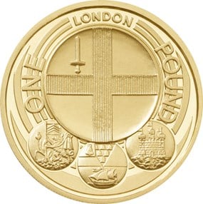 London 2010 £1 Coin