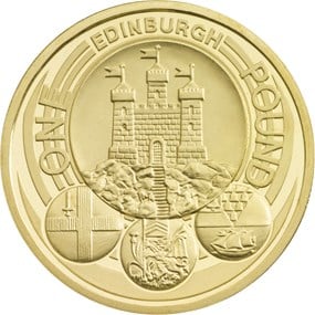 2011 Edinburgh £1 Coin