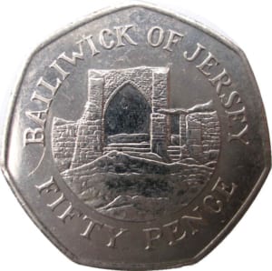 Bailiwick of Jersey 50 pence coin
