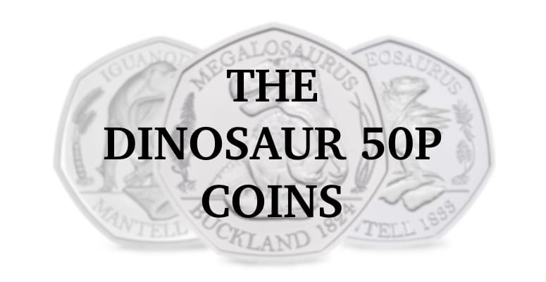 The dinosaur 50p coins
