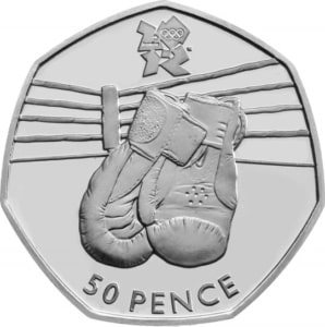 The Boxing Olympic 50p Coin