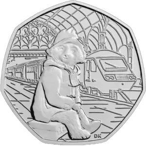 Paddington at the Station 50p coin