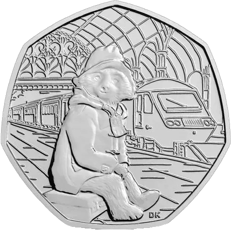 Paddington at the Station 50p coin