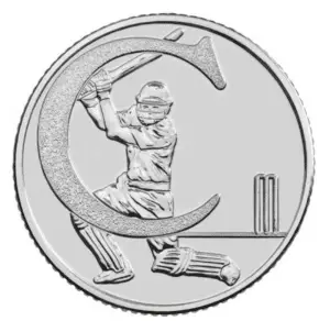 The Cricket 10p Coin