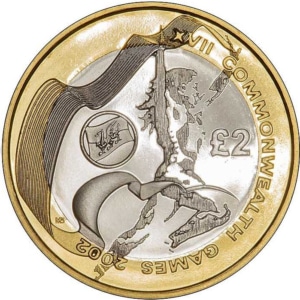 Commonwealth Wales £2 Coin