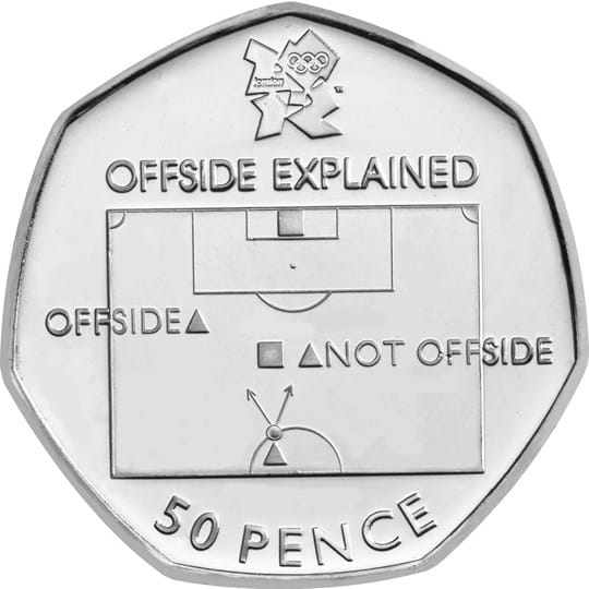 The Football Olympic 50p