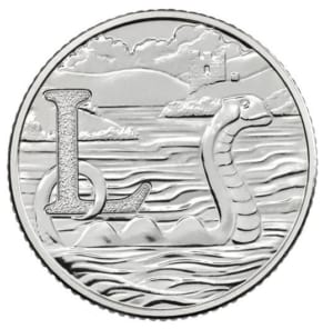 Loch Ness 10p Coin design