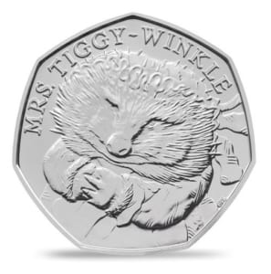 Mrs. Tiggy-Winkle 50p Coin