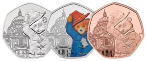 Paddington at st paul's silver and gold proof coins