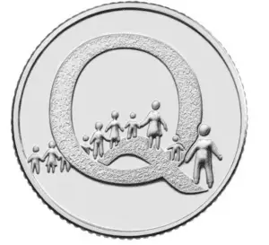 The Queuing 10p Coin