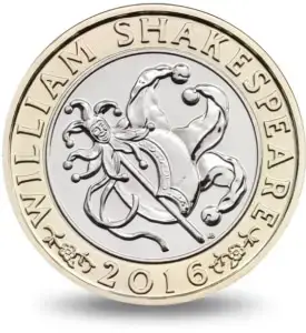 The William Shakespeare 2 Coins The Coin Expert