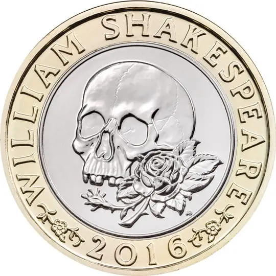 The Shakespeare Tragedies £2 Coin