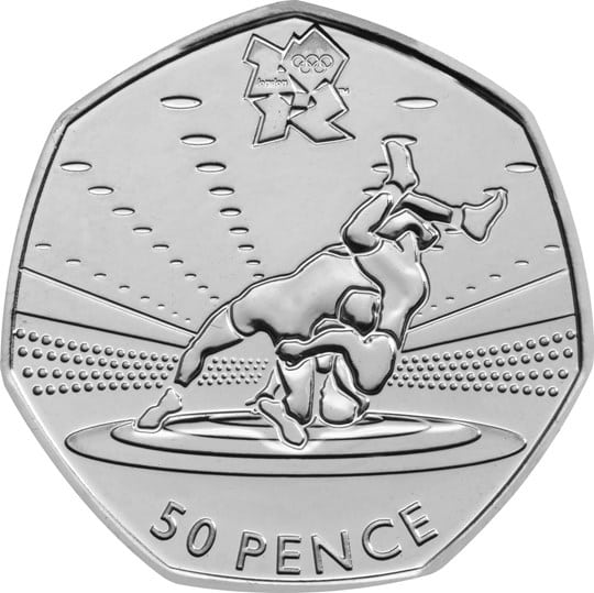 The Wrestling Olympic 50p
