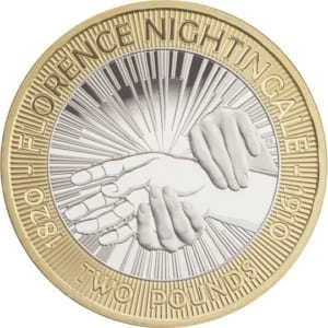 Florence Nightingale £2 coin