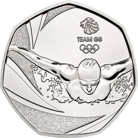 2016 Team GB 50p coin