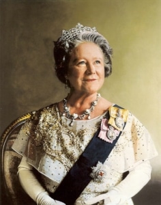 Portrait of Queen Elizabeth the Queen Mother
