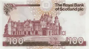 Scottish £100 note reverse design