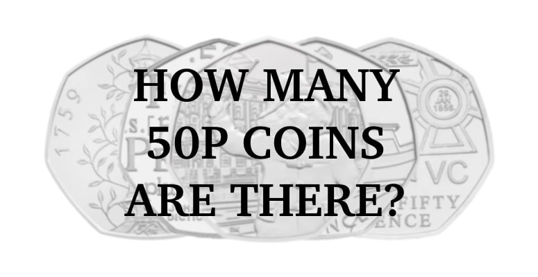 How many 50p coins are there Artwork