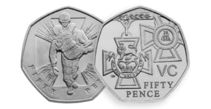 Victoria Cross 50p coins