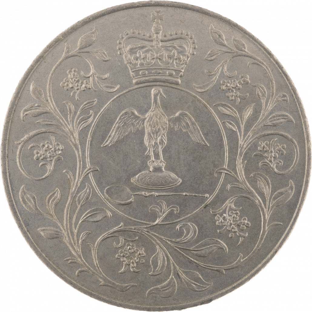 1977 Jubilee Crown Reverse