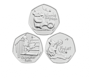 Winnie the Pooh 50p Coin Collection