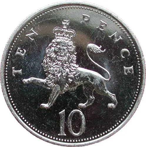 The 1992 10p Coin