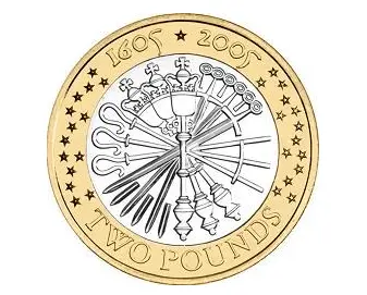 1605 to 2005 £2 Coin