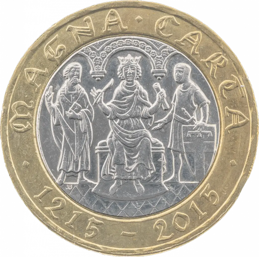 Magna Carta £2 Coin Design