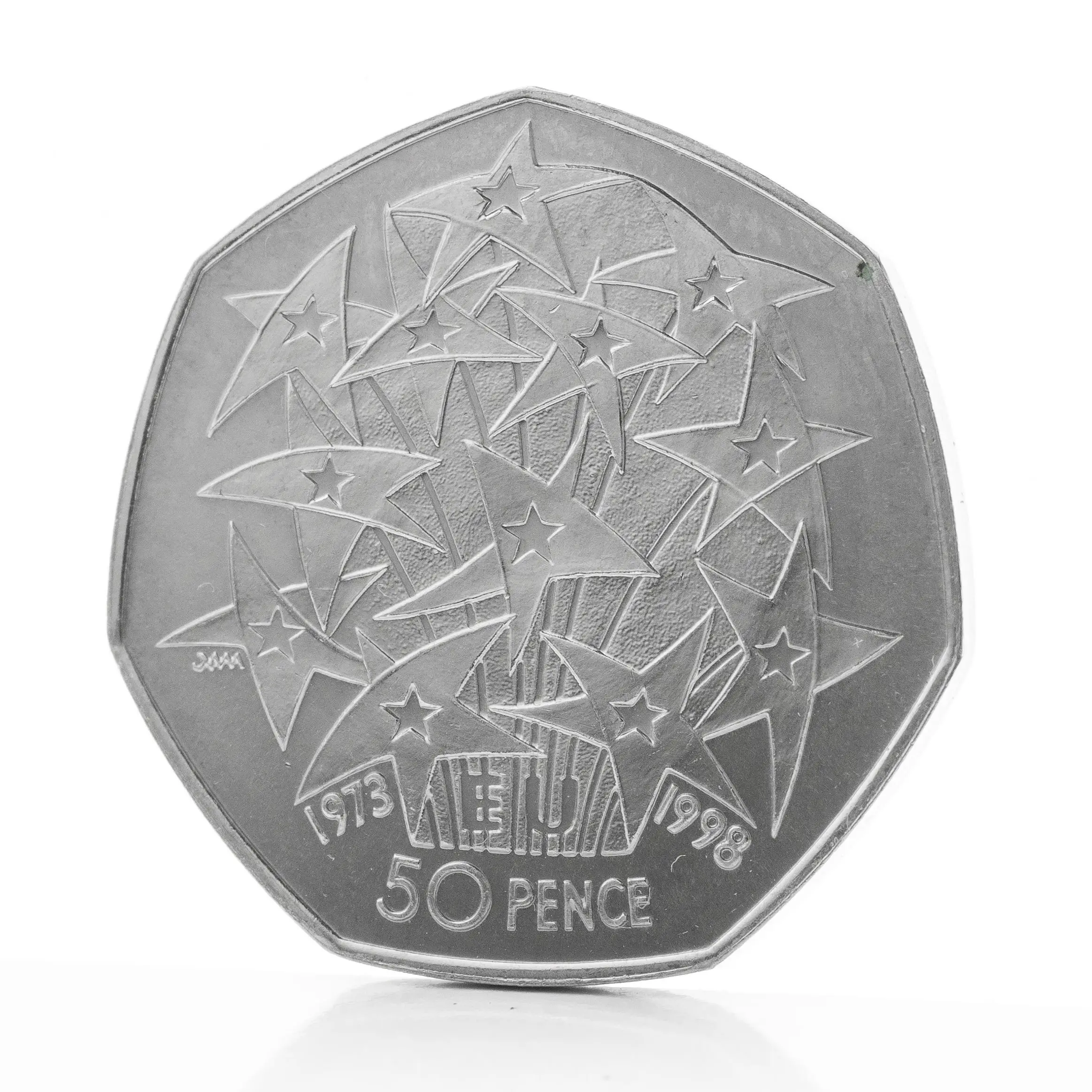 1998 EU 50p Coin
