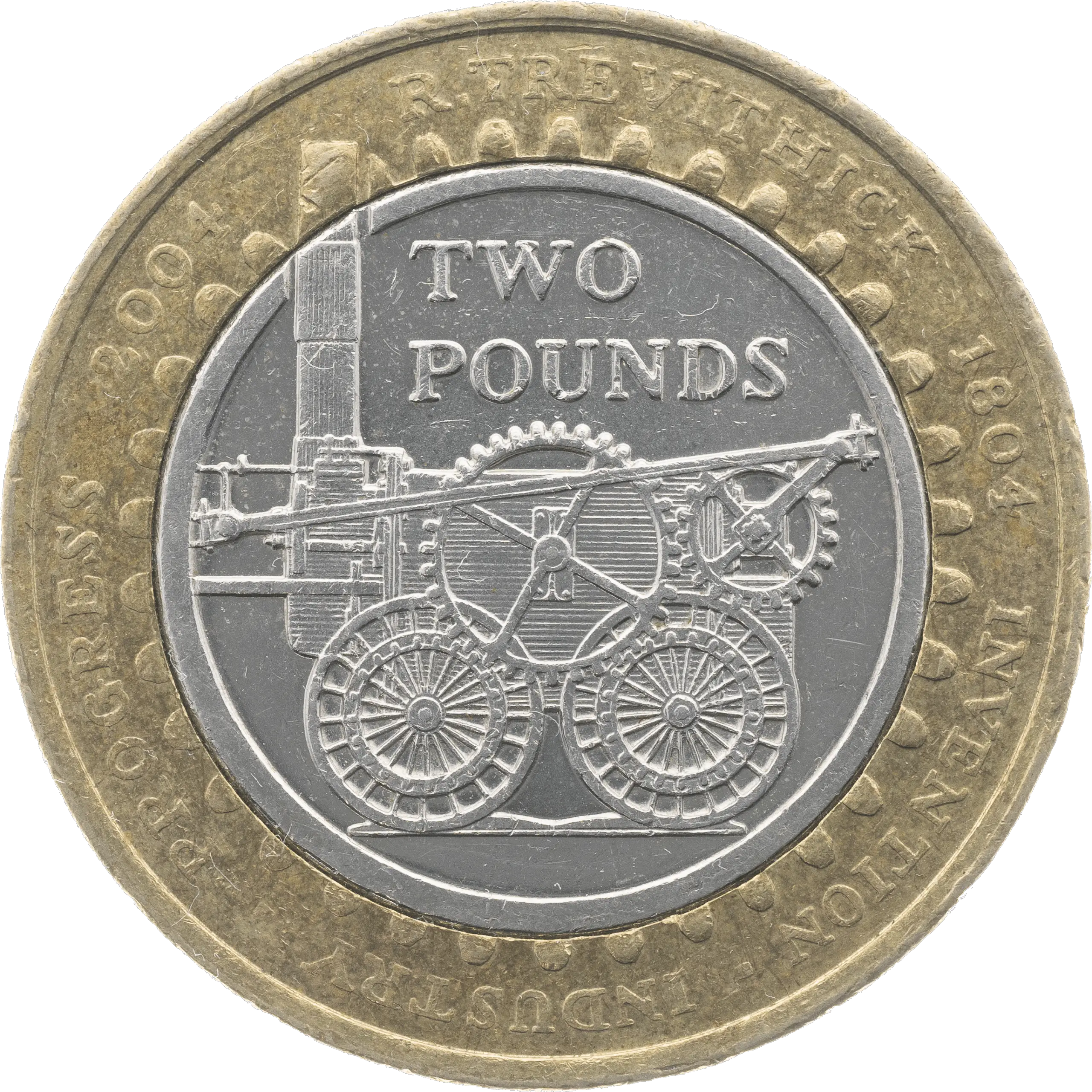 Trevithick £2 Coin Design