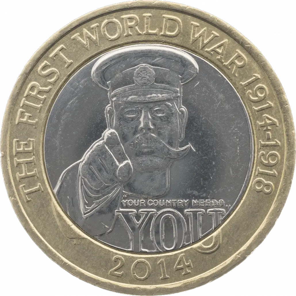 2014 First World War £2 Coin Design