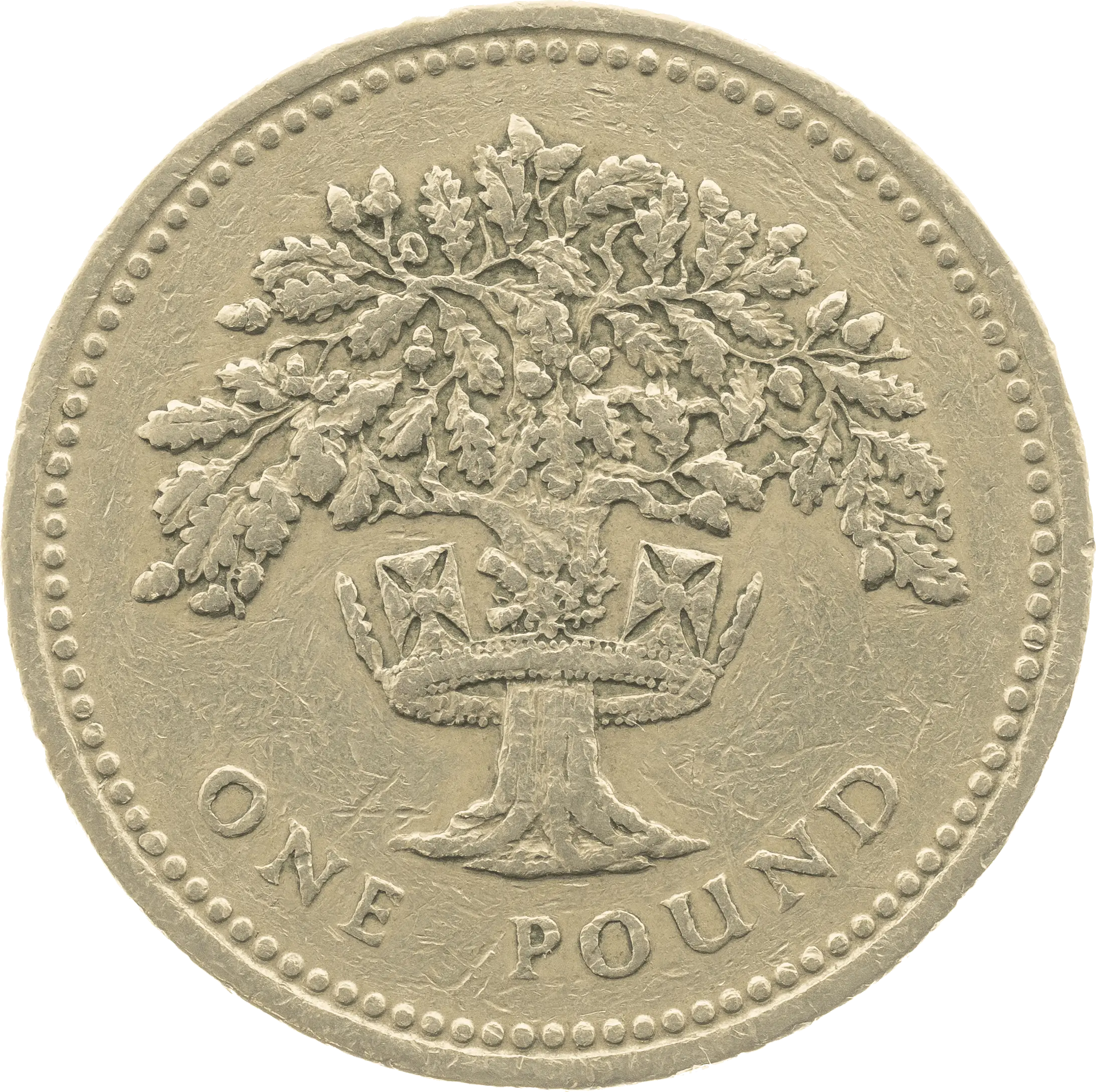 Oak Tree £1 Design