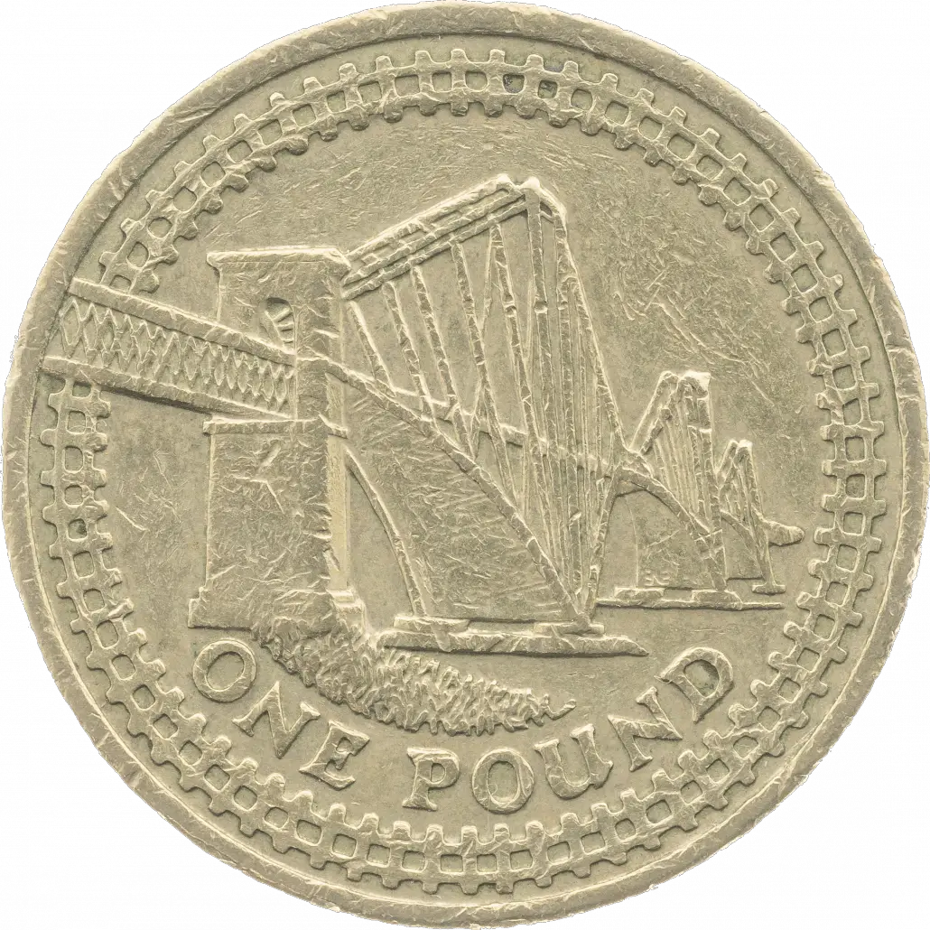 Forth Railway Bridge £1 Coin