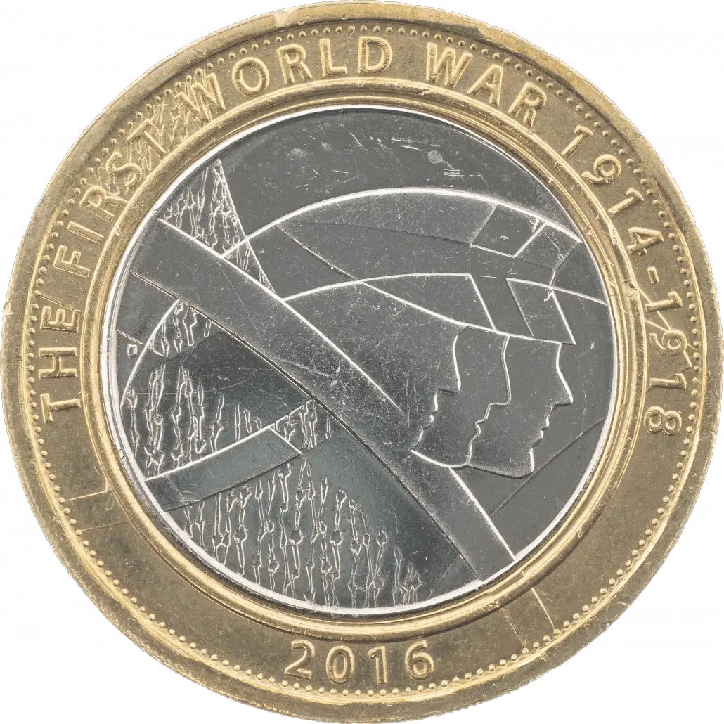 2016 First World War £2 Design