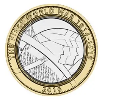 First World War Army £2 Coin