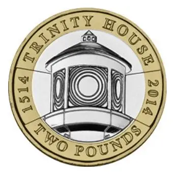 Trinity House £2 Coin design