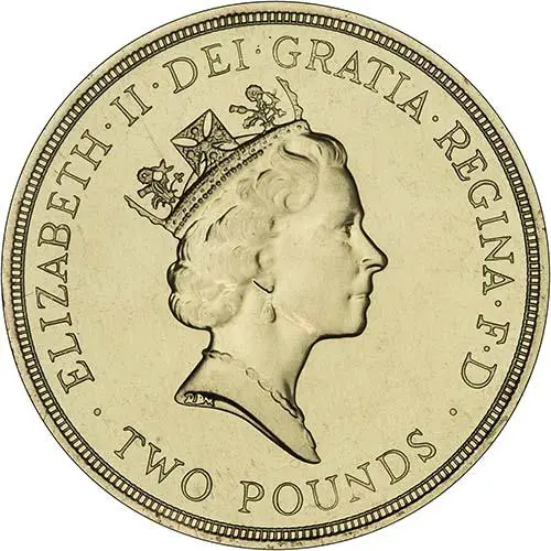 1994 £2 Obverse Design
