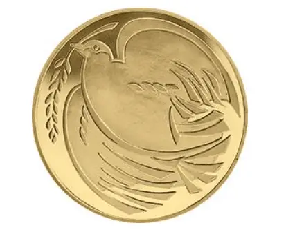 The 1995 Dove of Peace £2 Coin