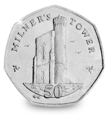 Milner’s Tower 50p Coin