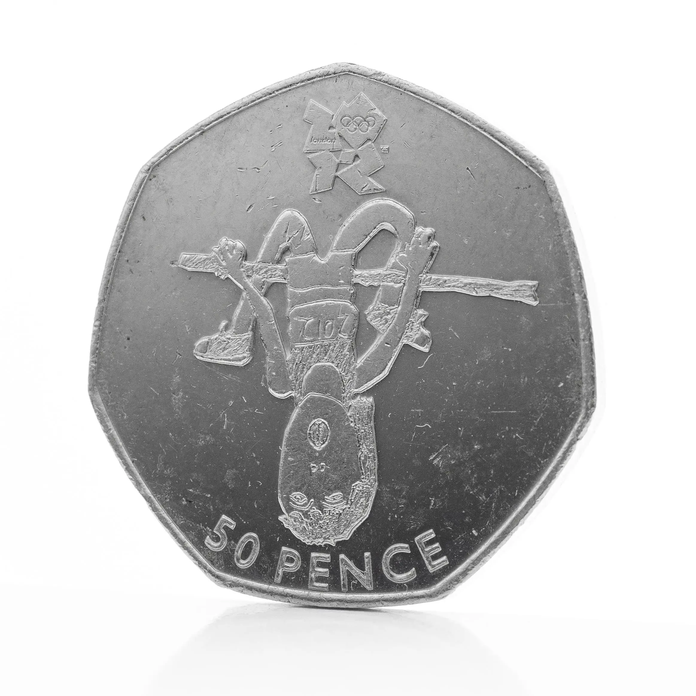 Athletics 50p coin