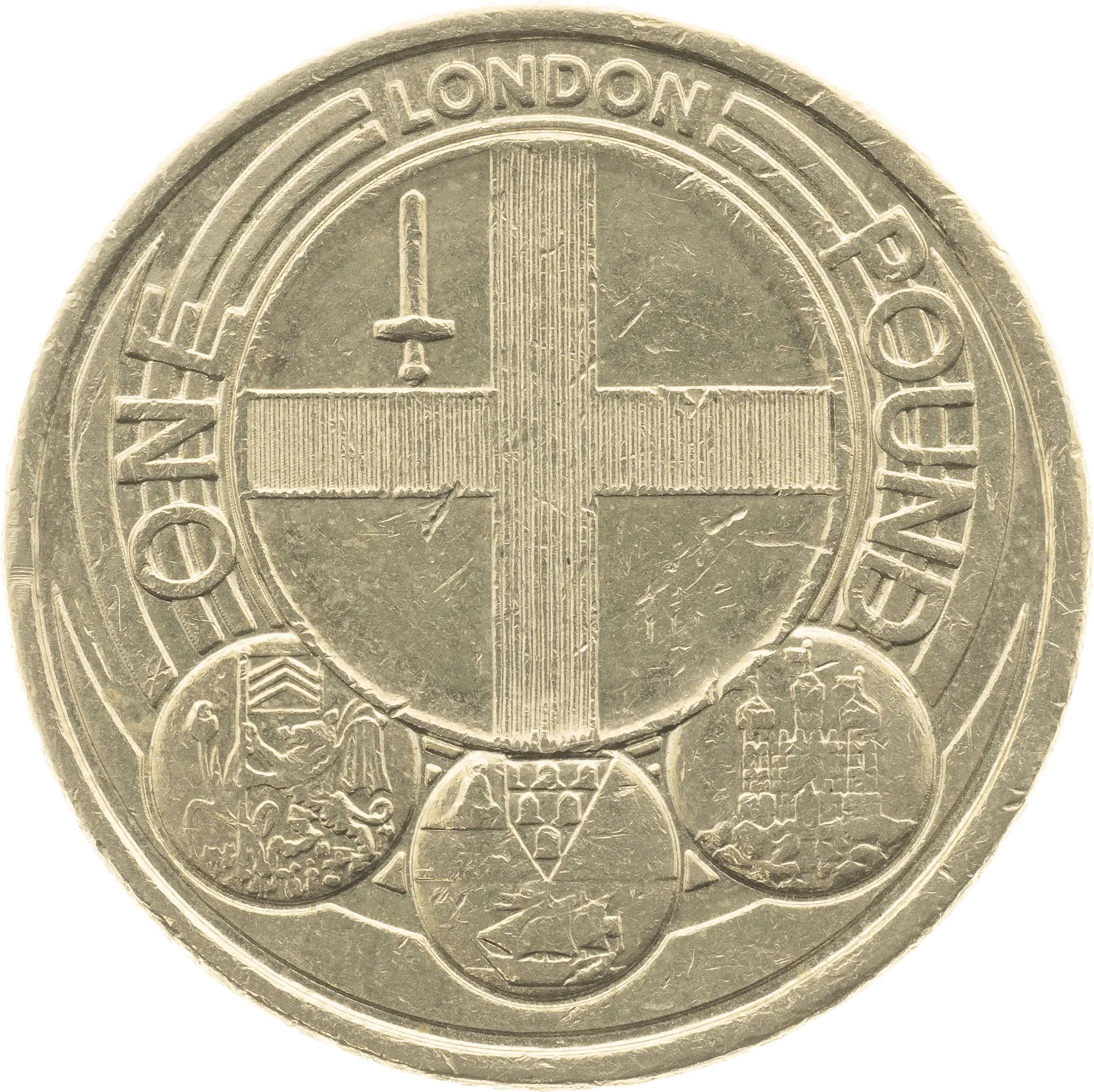 London £1 Coin design