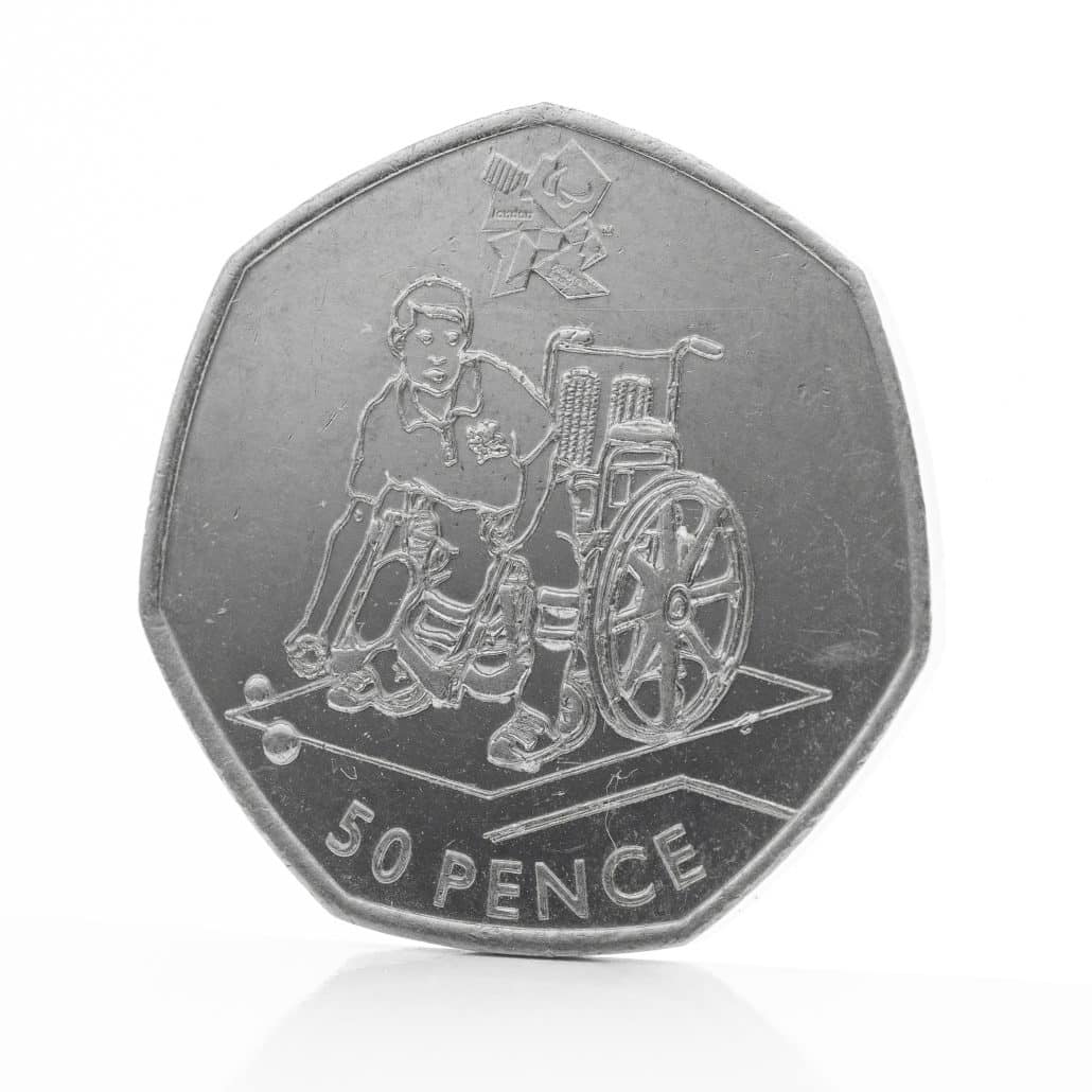 Boccia 50p Coin Design