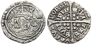 Henry VII Groat reverse and obverse design