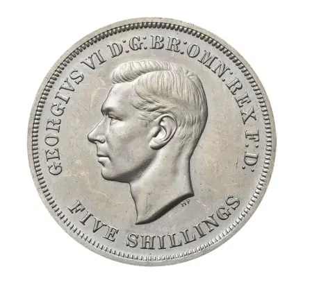 1951 Festival of Britain coin obverse