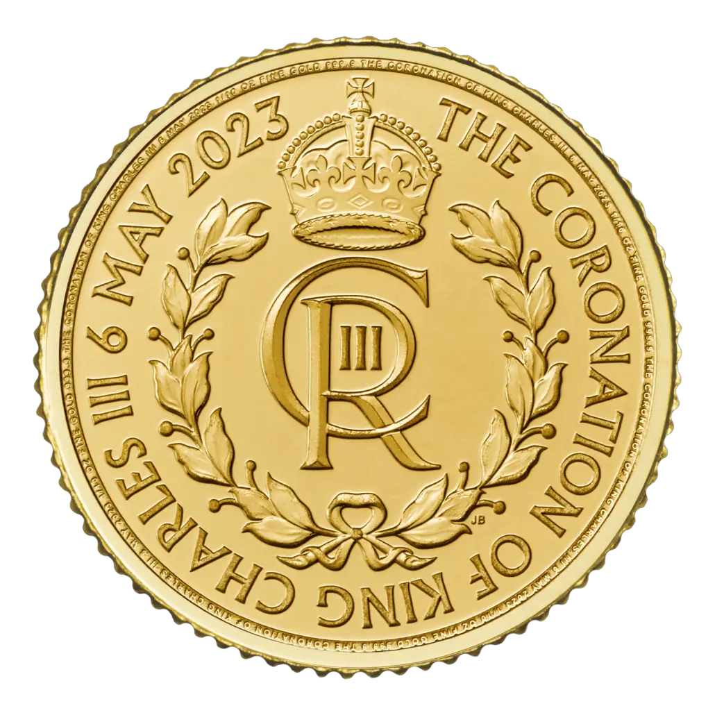 The Coronation of His Majesty King Charles III 2023 1/10oz Gold Bullion Coin