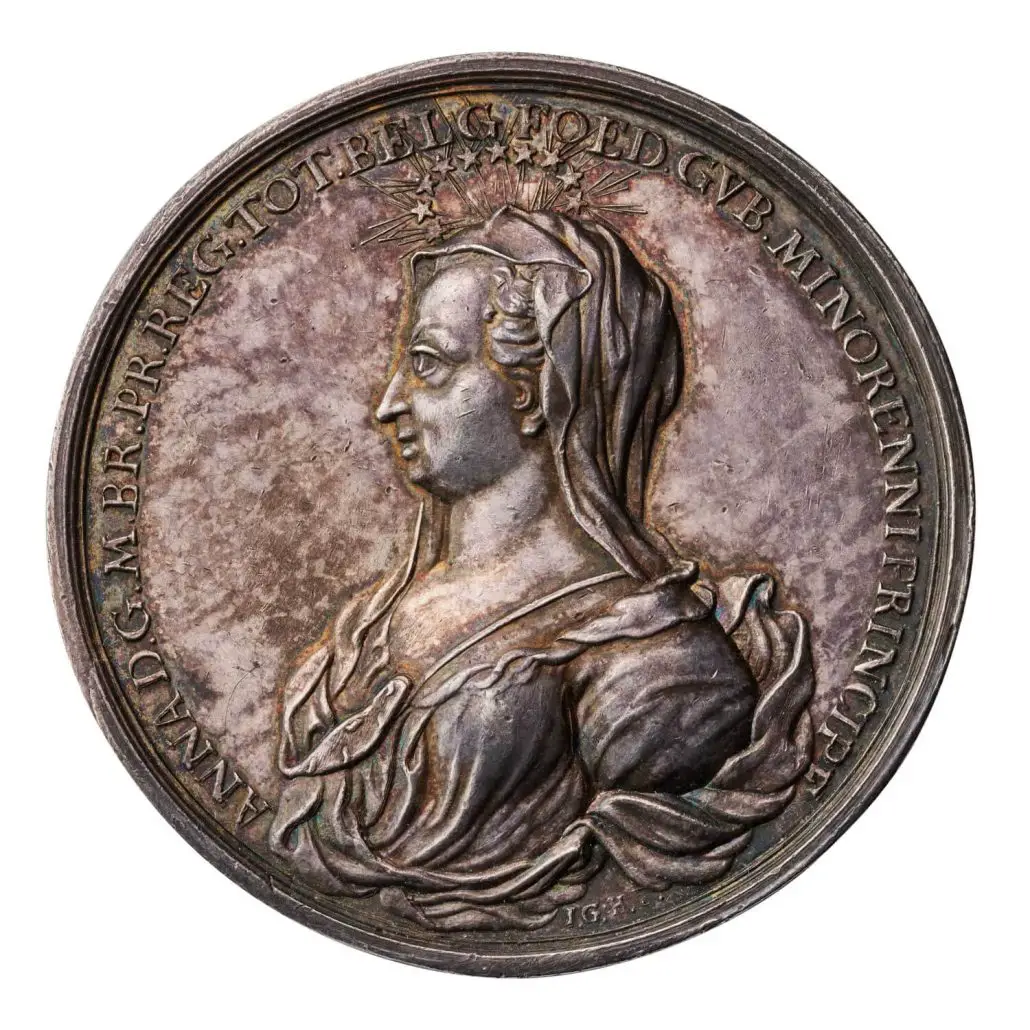 1759 Death of Princess Anne Medal