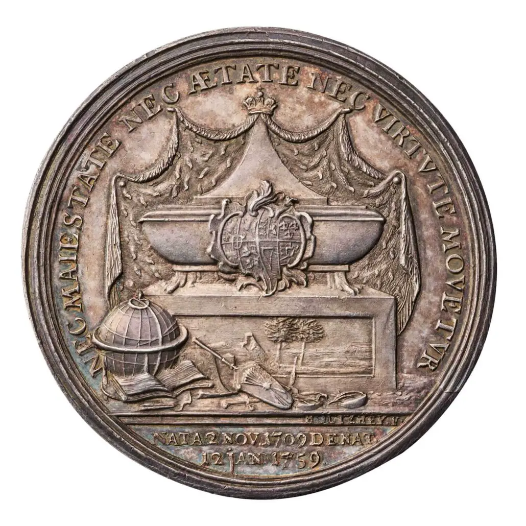 1759 Death of Princess Anne Medal