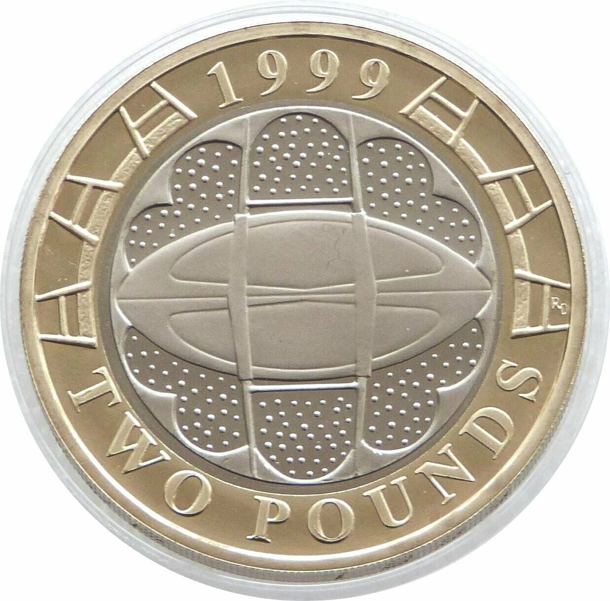 Rugby World Cup 1999 £2 Coin A Glimpse into Rugby History The Coin