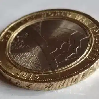 2016 Army £2 coin  minted in error 